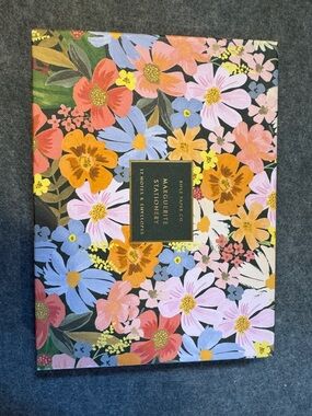 Rifle Paper Co. Floral Notecard Set in Pink, Orange, Blue & Yellow
